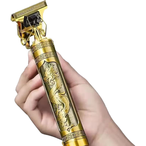 【工厂特卖】家用理发器电推子电动剃头理发器剃须刀刮胡刀光头雕刻油头剪多功能自用 钛合金刀头豪华版