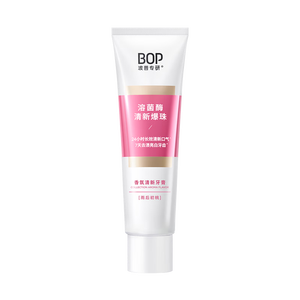 波普专研（bop）香氛溶菌酶清新牙膏清新口气减轻口臭 雨后初桃20g