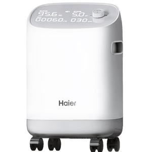 海尔（Haier）5L升制氧机家用吸氧机老人医用级孕妇氧气机呼吸雾化503W国家补贴