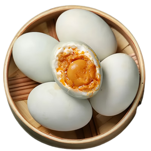 10枚整箱熟咸鸭蛋流油大蛋即食60-70g新鲜美味早餐米饭粥品搭配 6枚【传统古法老味道】