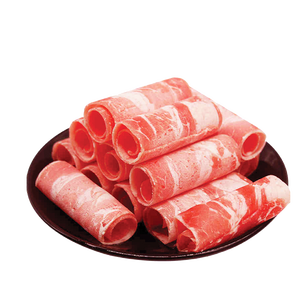 月盛斋 进口原切肥牛卷400g 涮火锅食材 进口生鲜牛肉