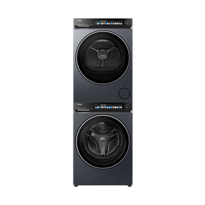 海尔（Haier）云溪4.0洗烘套装 12KG大容量全自动直驱滚筒洗衣机+双擎热泵烘干机 国家补贴京东自营 何润东同款
