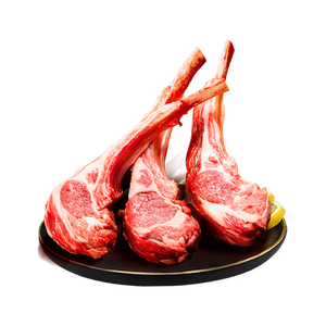 东来顺 内蒙古羔羊原切法排小切1斤（约4-6根） 战斧法式羊排 烧烤食材