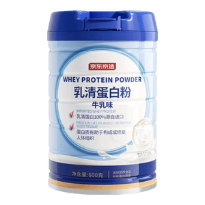 京东京造 99%乳清蛋白粉600g 蛋白质粉术后恢复成人中老年人