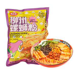 【三只松鼠同厂】柳州螺蛳粉特色米粉米线老友粉速食【买赠专享】 245g*2袋