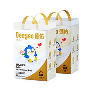 德佑婴儿一次性隔尿垫92片33*45cm护理垫姨妈垫不可洗宝宝尿垫