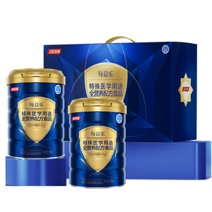 汤臣倍健每益乐特医全营养配方粉 术后康复补蛋白质粉500g*2罐 中秋礼盒