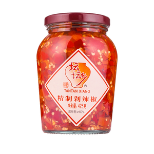 坛坛乡湖南特产  精制剁辣椒酱 425g 下饭鱼头拌饭拌面调味酱