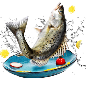 海名威 冷冻三去海鲈鱼450g/条 (配料包)深海鱼 生鲜鱼类 海鲜水产