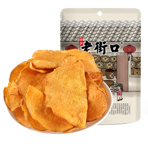 老街口香脆红薯片300g/袋 地瓜干休闲零食脆片特产小吃
