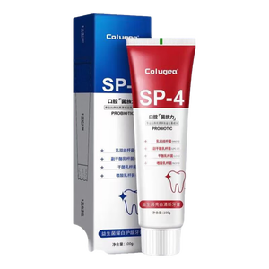 益生菌SP-4牙膏高效洁白祛渍去黄清新口气100g家用 SP-4牙膏【亮白清新】 【1支装】