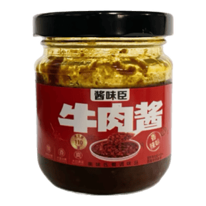 牛肉酱香辣味五香味瓶装即食拌饭拌面酱牛肉酱下饭菜调味酱 五香味牛肉酱110g*2瓶
