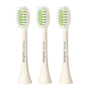 飞利浦（PHILIPS）电动牙刷头官方原装适配HX24系列/HX2461/HX2431/HX2471/03白色刷柄清洁亮白 3支装HX2033/05  n