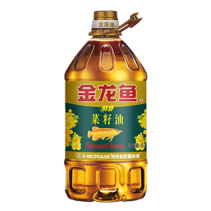 金龙鱼 食用油【保真菜籽油】醇香（纯香）菜籽油5L(新老包装交替发货)