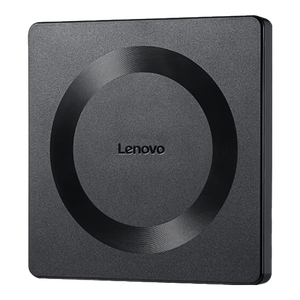 联想（Lenovo）8倍速 USB外置光驱刻录机 DVD光驱外置 CD移动光驱 笔记本电脑台式机便携免驱外接光驱 GP70Pro