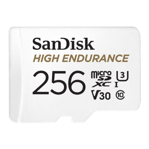 闪迪（SanDisk）256GB TF（MicroSD）内存卡 4K V30 U3 行车记录仪&安防监控内存卡 读速100MB/s 家庭监控存储卡