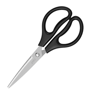 得力（deli）【开学文具】剪刀办公小剪子裁切文具中号180mm家用剪拆快递刀美工刀办公用品家用学生工具 TJ125