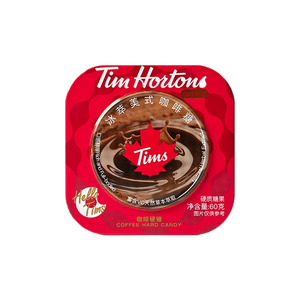 Tim HortonsTims冰萃美式咖啡糖独立小包装薄荷犯困提神润喉教师节礼物60g/盒