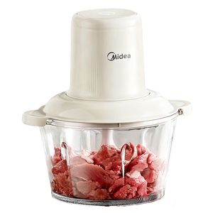 美的（Midea）绞肉机家用绞馅机 碎肉机电动多功能一体料理搅拌机绞肉绞菜馅辅食机打蒜器JC001