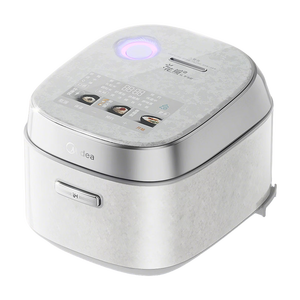 美的（Midea）花瓣Pro 2.0IH加热电饭煲电饭锅3-4人纯钛0涂层家用舒胃饭柴火饭钢化玻璃电煮饭煲40HB9T一级能效