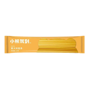 【热销爆品】小熊驾到意面110g直条形番茄肉酱意大利面儿童方便面 110g*2袋