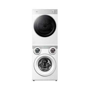 美的（Midea）可爱多分区洗烘套装 11KG三筒滚筒洗衣机全自动＋10KG热泵烘干机 MG11GGEX＋L1PRO内衣洗 京东独家