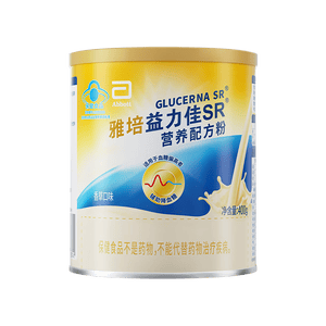 雅培益力佳SR营养配方粉香草味400g 辅助降血糖 糖友版全安素