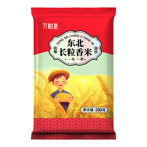 长粒香米东北大米袋装现磨当季粳米新米软糯米粒饱满口感软糯 东北长粒香米500g