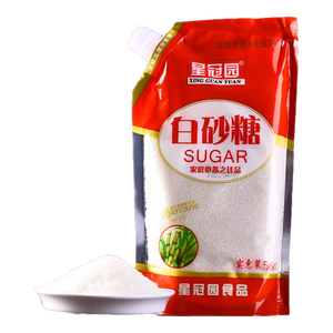 云南甘蔗白砂糖带嘴多规格包装厂家直销家用食用糖特价烘焙调味 【旋扭盖包装】云南白砂糖500g*1袋