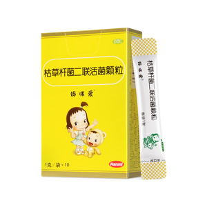 【原研药】妈咪爱 枯草杆菌二联活菌颗粒 1g*10袋 1盒装