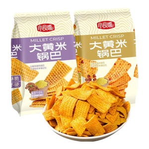 【百万回购】大黄米锅巴膨化休闲零食烧烤味粗粮酱香牛排味 【烧烤味、牛排味】随机混合 3包