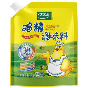 太太乐鸡精 三鲜标准 加倍提鲜 鸡精180g（加嘴装）