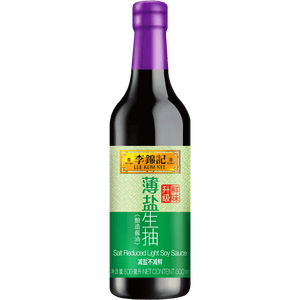 李锦记 薄盐系列 薄盐生抽500ml【减盐 一级】健康更安心 酱油