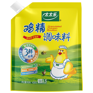 太太乐鸡精 三鲜鸡精 加倍提鲜 鸡精408g（加嘴装）