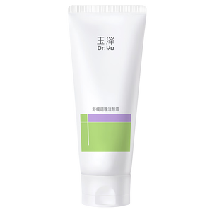 玉泽（Dr.Yu）舒缓洁颜霜氨基酸洗面奶男女通用清洁卸妆保湿100g