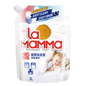 妈妈壹选植物香氛天然洗衣液2L袋装 除菌除螨持久留香【品质严选】