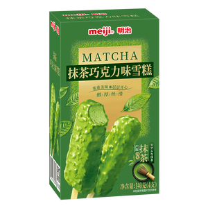 明治抹茶巧克力味雪糕35g*4支 彩盒装（新旧包装随机发货）