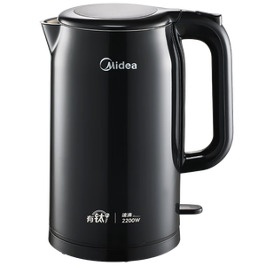 美的（Midea）电热水壶烧水壶钛材质无异味抗腐耐用2200W速沸2L大容量双层隔热防烫 2026新款MK-SH20M125-T