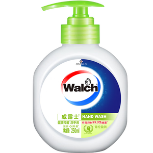 威露士健康抑菌洗手液250ml 青柠盈润泡沫丰富易冲洗护手 儿童学生