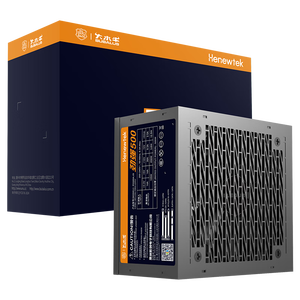 大水牛（BUBALUS）额定500W 劲强500台式电脑主机电源（主动式PFC/12CM风扇/智能温控/支持背线/宽幅电压）