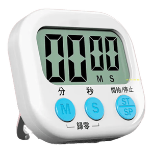 定时器开关计时器 厨房烘焙闹铃学生做题可爱倒计时提醒器 【 电子 计时器 】 随机色1个 装