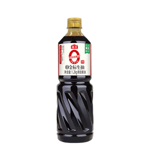 海天生抽酱油1.2kg【0金标特级酱油】金标系列 0添加防腐剂