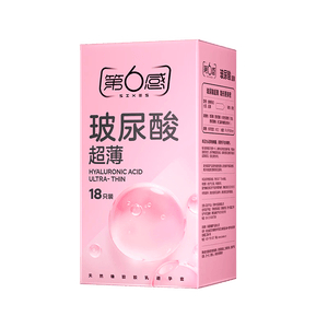 第六感避孕套 003超薄玻尿酸18只 安全套套男专用裸感情趣京东自营