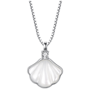 礼意久久施华洛世奇锆纯银项链女款七夕情人节礼物送女友女生生日礼物女士