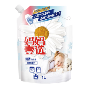 妈妈壹选植物香氛天然洗衣液1L袋装 除菌天然洁净【品质严选】