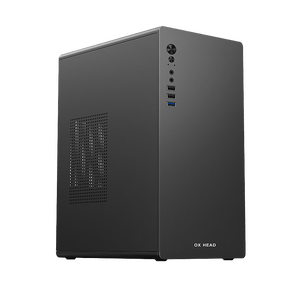 五色鱼台式机电脑主机办公家用迷你台式电脑整机（AMD-A8四核 256G WiFi无线上网 ）