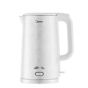 美的（Midea）电热水壶烧水壶钛材质2200W速沸恒温水壶彩钢外壳调奶器自动断电2L大容量2026新款MK-SH20M127-T