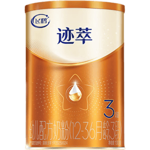 飞鹤迹萃3段顶量乳铁蛋白婴儿配方奶粉(1-3岁)130g8种HMOs 益生菌试用