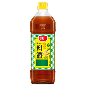 厨邦10度 葱姜汁料酒 1L家庭装 新鲜葱姜汁 酿造 家用餐饮量贩