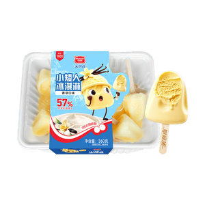 美登高小矮人冰淇淋 香草味360g/盒 生牛乳含量≥30%雪糕冰激凌